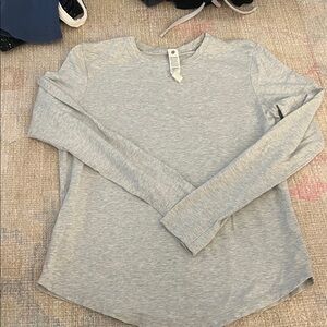 Lulu Gray Long Sleeve Shirt